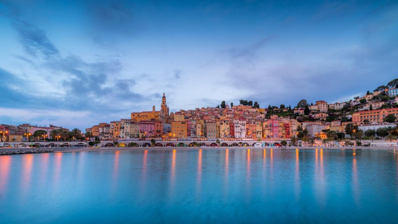 Joli Appart 29M2 En Vieille Ville Menton 2 Mins De La Mer Ngoại thất bức ảnh